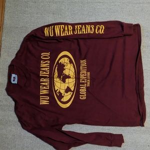 Vintage Wu Wear jeans company long sleeve t shirt. Made in USA rare